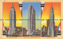 R679084 Skyscrapers Of New York City. Empire State Building. RCA Building In Roc - Monde