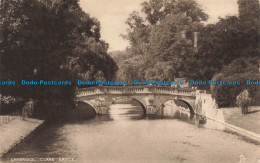 R679090 Cambridge. Clare Bridge. Tuck. Photogravure Postcard No. 2175 - Monde