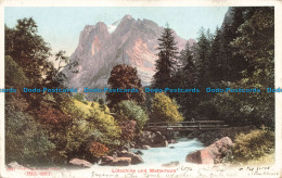 R679095 Lutschine Und Wetterhorn. 1905 - Monde