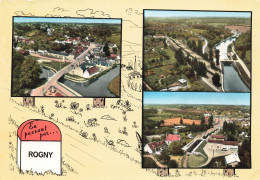 FRANCE - Rogny (Yonne) - En Passant Par... - Multi-vues Sur La Ville - Carte Postale - Auxerre