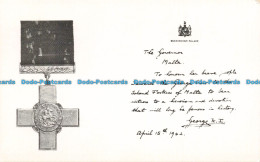 R679122 Buckingham Palace. George Cross And Citation. N. W. M. A. Collection. 19 - Monde