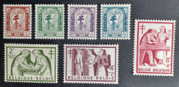 Belgie 1956 Antiteringzegels "Reeks Verpleging" Obp-998/1004 MNH-Postfris - Ungebraucht