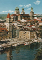 28085 - Passau - Blick Auf Rathaus Und Dom - 1975 - Passau