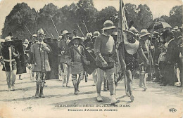 60 - Compiègne - Fetes De Jeanne D'Arc - Hommes D'Armes Et Archers - Animée - CPA - Voir Scans Recto-Verso - Compiegne