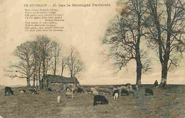 63 - Puy De Dome - En Auvergne - Sur La Montagne Pastorale - Animée - Moutons - Berger - CPA - Voir Scans Recto-Verso - Autres & Non Classés