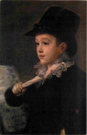 Art - Peinture - Goya - Portrait D'enfant - CPSM Format CPA - Voir Scans Recto-Verso - Peintures & Tableaux
