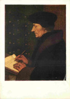 Art - Peinture Histoire - Portrait De Didier Erasme Par Hans Holbein - Musée Du Louvre De Paris - CPM - Etat Pli Visible - History