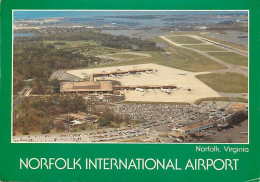 Aviation - Aéroport - Etats-Unis - Norfolk International Airport - Vue Aérienne - Airport - CPM - Voir Scans Recto-Verso - Aerodrome