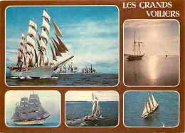 Bateaux - Voiliers - Les Grands Voiliers - Multivues - CPM - Voir Scans Recto-Verso - Sailing Vessels