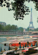 Automobiles - Paris - La Tour Eiffel Et La Seine - CPM - Voir Scans Recto-Verso - Toerisme