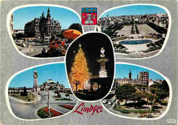 87 - Limoges - Multivues - Automobiles - Blasons - Carte Neuve - CPM - Voir Scans Recto-Verso - Limoges