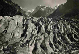 74 - Chamonix - Mont-Blanc - La Mer De Glace - Les Arètes De La Mer De Glace - Voir Timbre - Marianne De Gandon - CPM -  - Chamonix-Mont-Blanc
