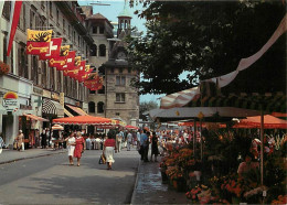 Suisse - GE Genève - Genève - La Place Du Molard - Marché Aux Fleurs - CPM - Carte Neuve - Voir Scans Recto-Verso - Andere & Zonder Classificatie