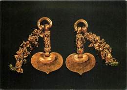 Corée Du Sud - King's Gold Earrings - From The Tomb Of King Munyong - Kyongju - Antiquité - Carte Neuve - CPM - Voir Sca - Korea, South