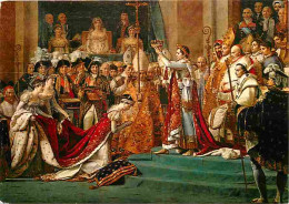 Art - Peinture - Jacques-Louis David - Le Sacre De Napoléon 1er Par Le Pape Pie VII - Histoire - Carte Neuve - CPM - Voi - Peintures & Tableaux
