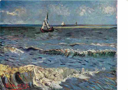 Art - Peinture - Vincent Van Gogh - Vue De Mer - CPM - Voir Scans Recto-Verso - Peintures & Tableaux