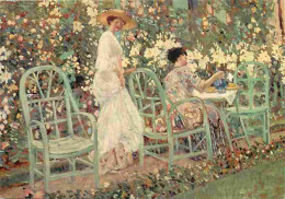 Art - Peinture - Frederick Carl Frieseke - Lilies - CPM - Voir Scans Recto-Verso - Schilderijen