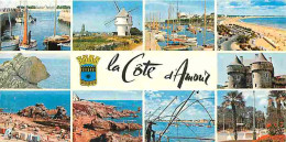 44 - Loire Atlantique - La Cote D'Amour - Multivues - Blasons - Carte Neuve - CPM - Voir Scans Recto-Verso - Altri & Non Classificati