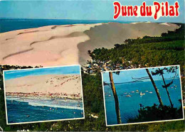 33 - Dune Du Pyla - Multivues - Bassin D'Arcachon - CPM - Voir Scans Recto-Verso - Andere & Zonder Classificatie