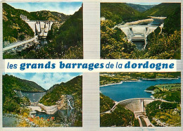 19 - Corrèze - Grands Barrages De La Dordogne - Multivues - CPM - Voir Scans Recto-Verso - Andere & Zonder Classificatie