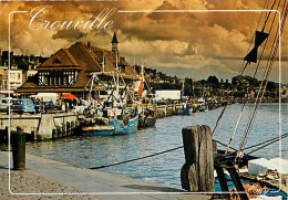 14 - Trouville - Le Port De Pêche Sur La Touques - Bateaux - Carte Reflets De Normandie - Flamme Postale De Touques - CP - Trouville