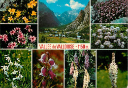 05 - Hautes Alpes - Vallée De La Vallouise - Multivues - Fleurs - CPM - Voir Scans Recto-Verso - Autres & Non Classés