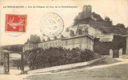 95 - La Roche Guyon - Vue Du Château Du Duc De La Rochefoucauld - CPA - Voir Scans Recto-Verso - La Roche Guyon