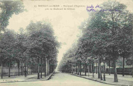 92 - Neuilly Sur Seine - Boulevard D'Argenton Pris Du Boulevard Du Château - CPA - Voir Scans Recto-Verso - Neuilly Sur Seine