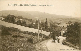 69 - Saint Joseph En Beaujolais - Montagne Des Fûts - Animée - CPA - Voir Scans Recto-Verso - Andere & Zonder Classificatie