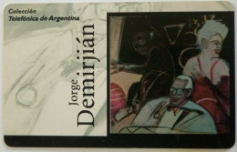 Argentina 20 Units Chip Card - Jorge Demirjian - Situacion Insolita Paint - Argentinië