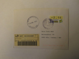 BRAZIL COVER TO GERMANY 1995 - Altri & Non Classificati