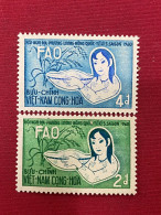 Stamps Vietnam South (F.A.O-21/11/1960) -GOOD Stamps- 1SET/2pcs - Vietnam