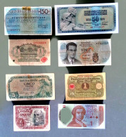 Billet, Vrac, Europe, LOT DE 8 BILLETS D'EUROPE - Lots & Kiloware - Banknotes