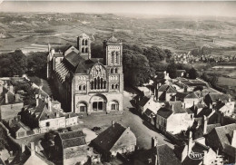 FRANCE - Vézelay (Yonne) - Vue Aérienne De La Basilique - Vue D'ensemble - Carte Postale Ancienne - Vezelay