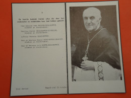 Priester - Pastoor Renier Deschepper Geboren Te Heille ( Sluis ) 1878 Overleden Te Brugge 1963  (2scans) - Religion & Esotericism