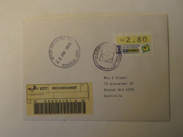 BRAZIL COVER TO AUSTRALIA 1995 - Altri & Non Classificati