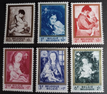 Belgie 1961 Antiteringzegels "Reeks Schilderijen" Obp-1198/1203 MNH-Postfris - Ongebruikt