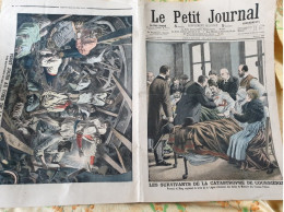 P J 06 /MINES/CATASTROPHE DE COURRIERES /SURVIVANTS - Le Petit Journal