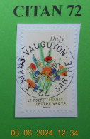 FRANCE 2024   DU CARNET  RAOUL  DUFY     NEUF  OBLITERE - Used Stamps