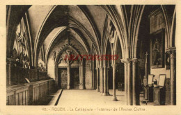 CPA ROUEN - LA CATHEDRALE - INTERIEUR DE L'ANCIEN CLOITRE - Rouen