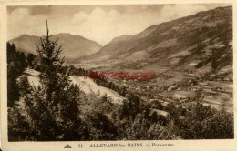 CPA ALLEVARD LES BAINS - PANORAMA - Allevard