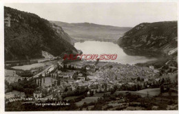 CPSM NANTUA - VUE GENERALE ET LE LAC - Nantua