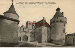 CPA LA COURONNE - (CHARENTE) - ENTREE DU CHATEAU DE L'OISELLERIE - Other & Unclassified