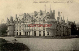 CPA CHATEAU D'ESCLIMONT - 28 - FACADE PRINCIPALE - Other & Unclassified