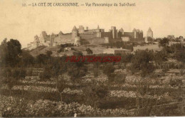 CPA CARCASSONNE - VUE PANORAMIQUE DU SUD-OUEST - Carcassonne
