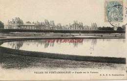 CPA FONTAINEBLEAU - PALAIS - FACADE SUR LE PARTERRE - Fontainebleau