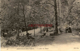 CPA BAGNOLES DE L'ORNE - L'ALLEE DU DANTE - Bagnoles De L'Orne