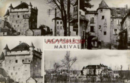 CPSM LA CAPELLE MARIVAL - 46 - LE CHATEAU ET LE PORCHE - Autres & Non Classés