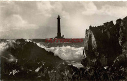 CPSM LA HAGUE - (MANCHE) - LES ROCHERS ET LE PHARE DE GOURY - Andere & Zonder Classificatie