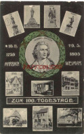 CPA  - ALLEMAGNE - FRIEDRICH V. SCHILLER - ZUM 100 TODESTAGE - Weimar